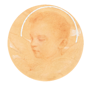 Edgard Maxence - Cherub Head