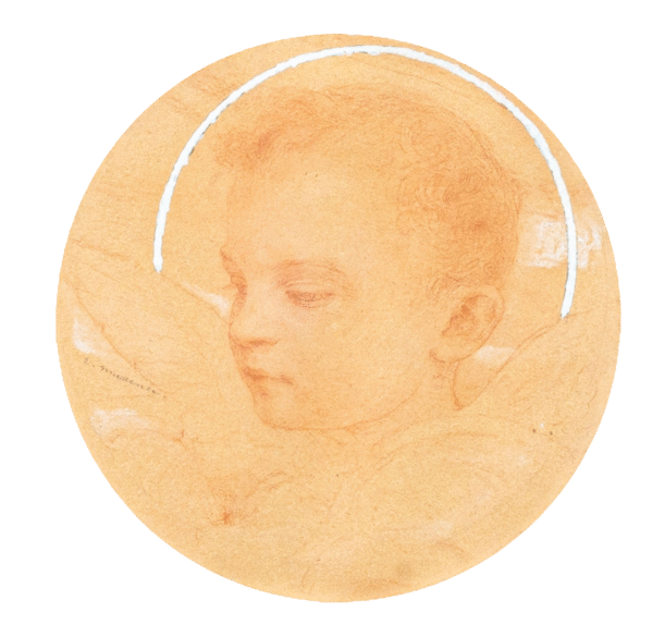 Edgard Maxence - Cherub Head