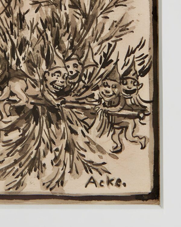 J.A.G. (Johan Axel Gustaf) Acke - Dragonfly’s Christmas Leaf