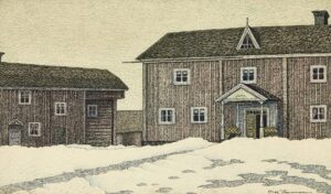 Olof Thunman - Farmstead in Skogbo