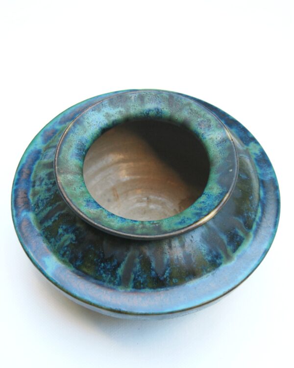 Pierre-Adrien Dalpayrat - Blue-Green Glazed Stoneware Vase