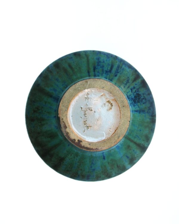 Pierre-Adrien Dalpayrat - Blue-Green Glazed Stoneware Vase