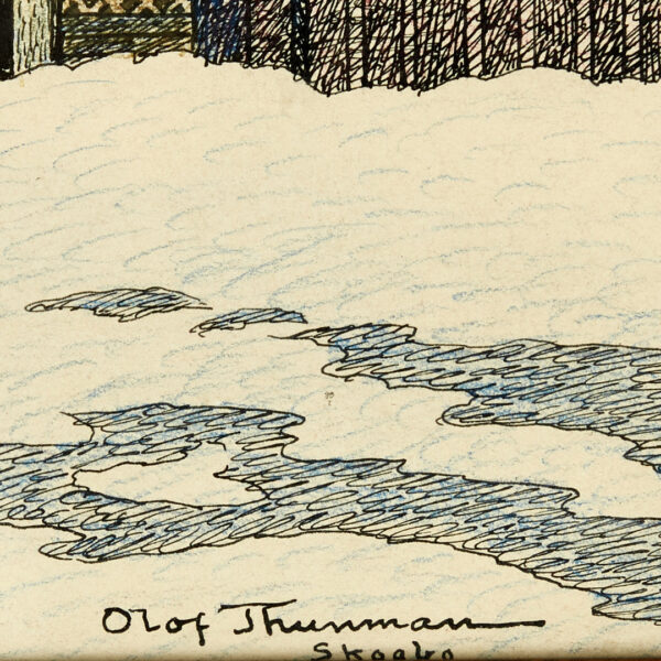 Olof Thunman - Farmstead in Skogbo