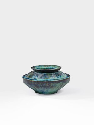 Pierre-Adrien Dalpayrat - Blue-Green Glazed Stoneware Vase