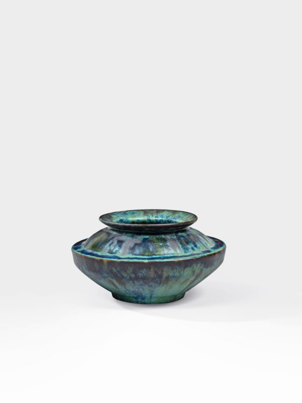 Pierre-Adrien Dalpayrat - Blue-Green Glazed Stoneware Vase