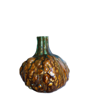 Gilbert Méténier - Gourd-shaped Vase