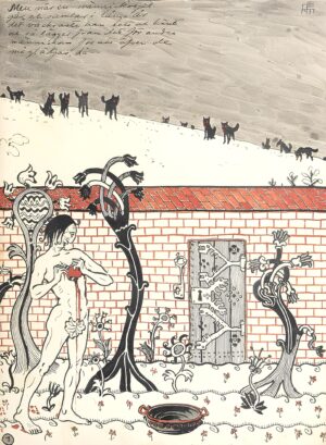 Ossian ELGSTROM (1883–1950) - Illustrations for a text by Paul Rosenius